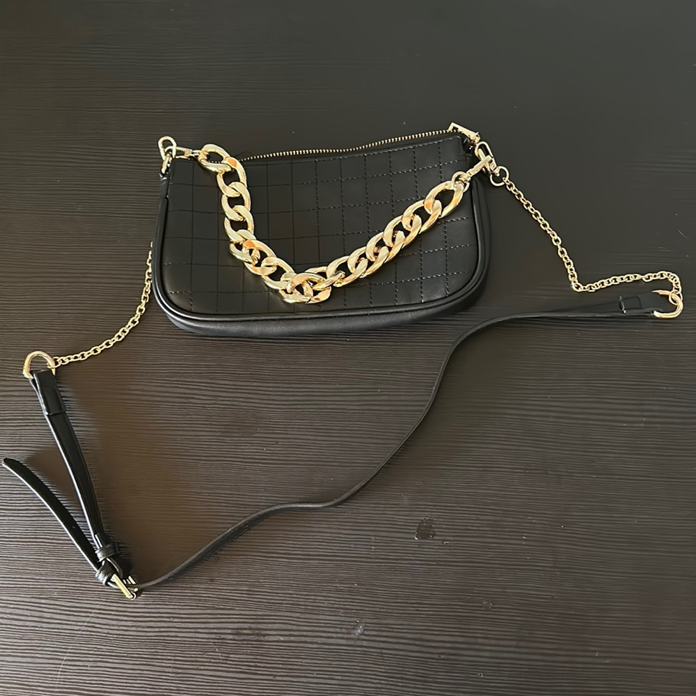 Small black purse